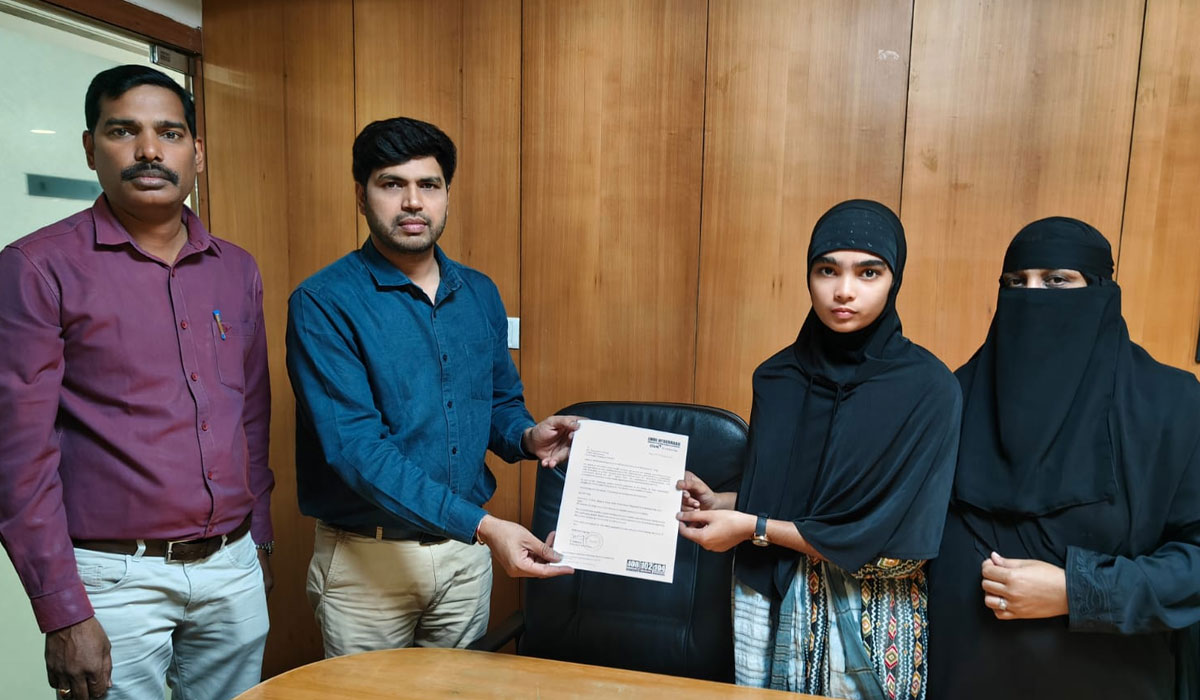 Veenavanka | వీణవంకలో 108 పైలెట్ కుటుంబానికి ఆర్థిక భరోసా