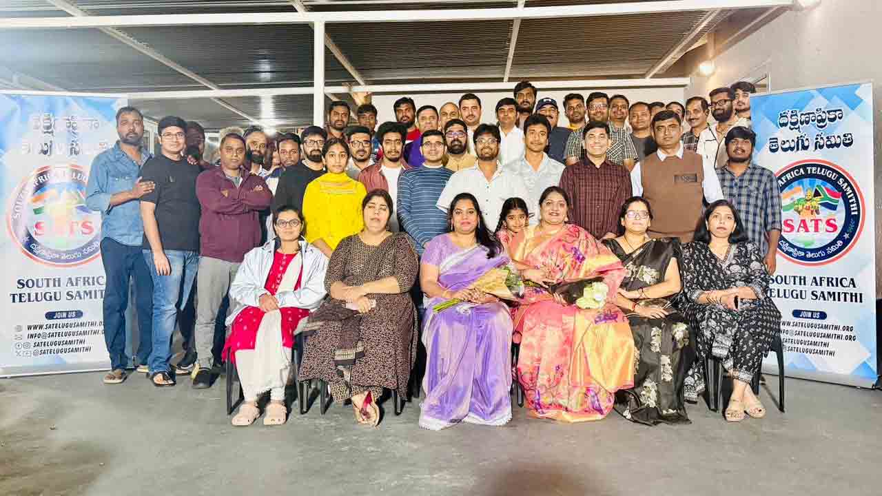 SATS | ‘దక్షిణాఫ్రికా తెలుగు సమితి’తో తెలుగు వారంతా ఒకే తాటిపైకి: SATS ప్రెసిడెంట్‌ మనోజ రాజవరపు