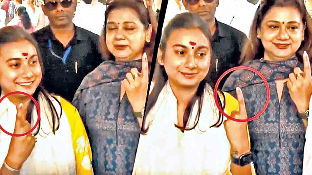 రెండు చేతులకూ సిరా చుక్కలు!.. బీహార్‌ ఎంపీకి రెండు ఓట్లా?