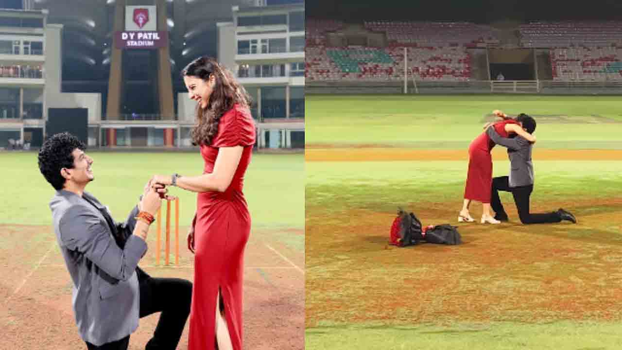 Smriti Mandhana | వ‌ర‌ల్డ్ క‌ప్ గెలిచిన చోటే స్మృతి మంధానకు ప్ర‌పోజ్ చేసిన ప్రియుడు.. వీడియో