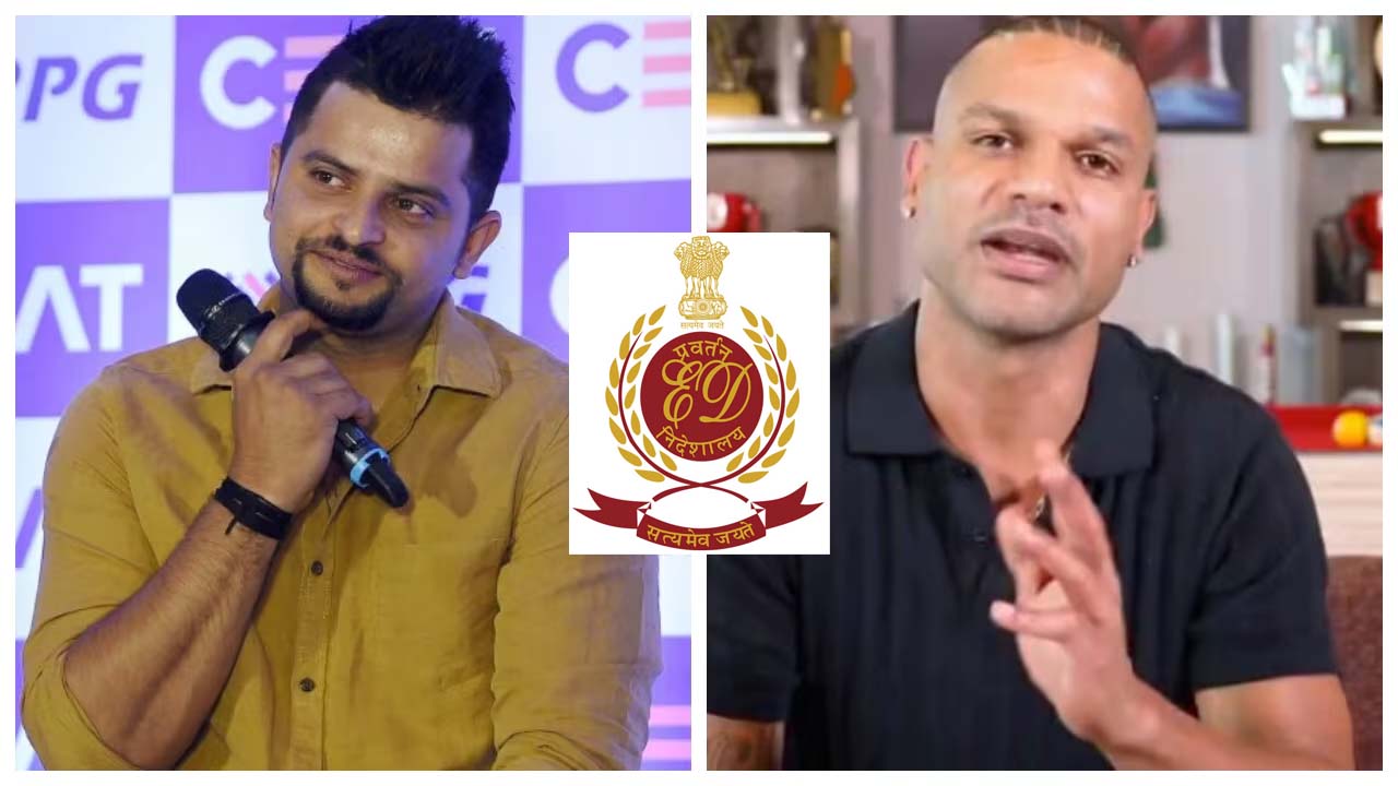 Enforcement Directorate | మాజీ క్రికెటర్లు సురేష్ రైనా, శిఖర్‌ ధావన్‌లకు ఈడీ షాక్‌.. బెట్టింగ్‌ యాప్‌ కేసులో ఆస్తులు అటాచ్‌..!