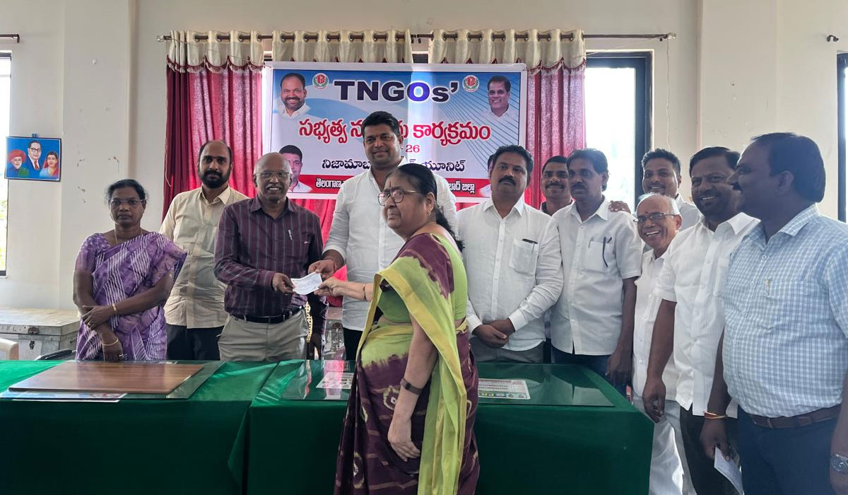 TNGO | నిజామాబాద్‌ జిల్లా కేంద్రంలో టీఎన్జీవో(TNGO) సభ్యత్వ నమోదు ప్రారంభం