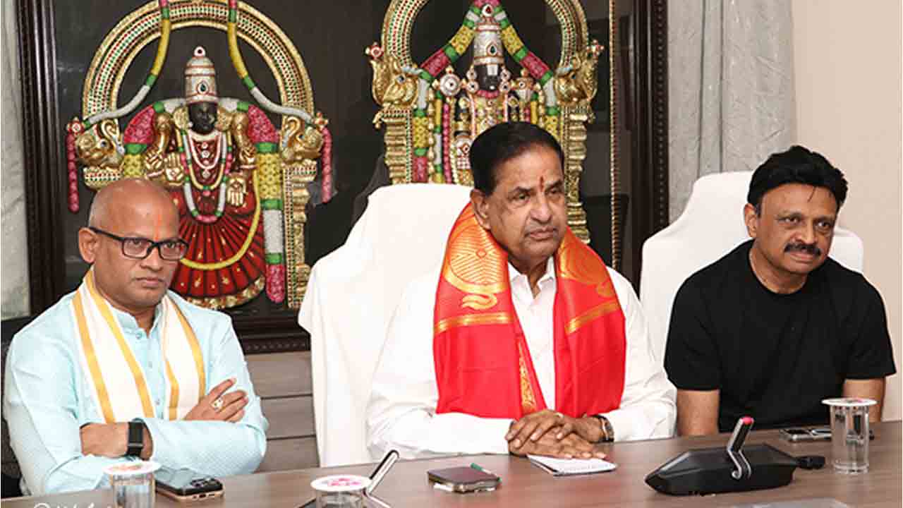 Donations | టీటీడీకి రూ.9 కోట్లు విరాళం ..దాత‌ను అభినందించిన చైర్మన్‌