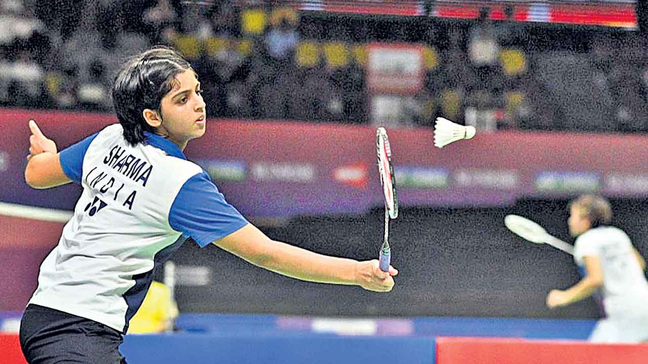 తన్వి సంచలనం.. వరల్డ్‌ చాంపియన్‌ ఒకుహారాకు షాక్‌