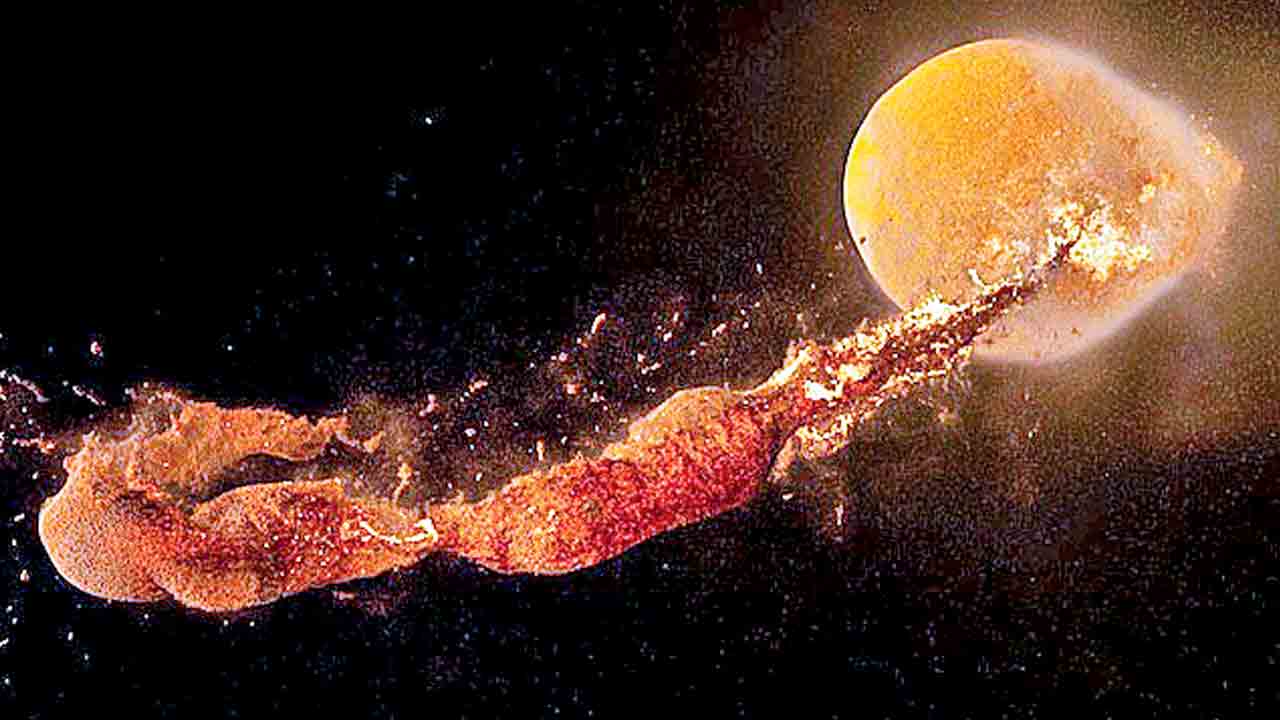 చంద్రుడికి జన్మనిచ్చి మరణించిన థియా!