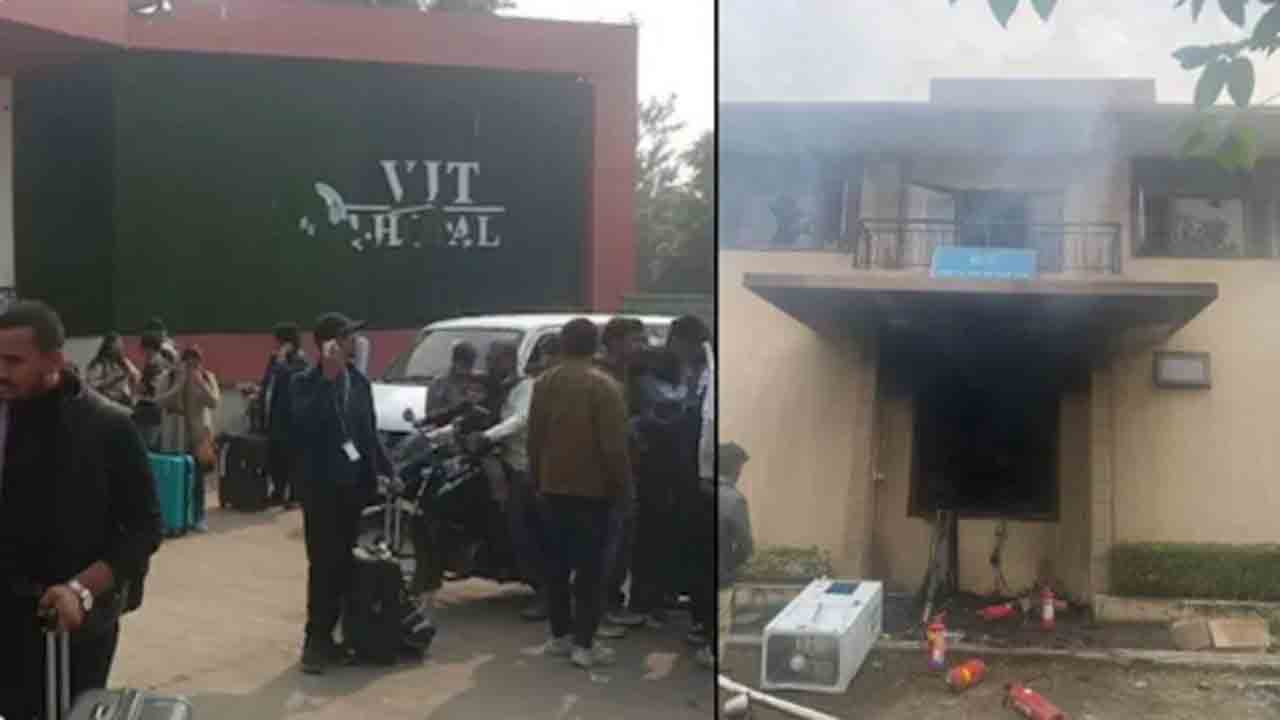 VIT University | యూనివర్సిటీలో కామెర్లు వ్యాప్తి.. విద్యార్థుల ఆందోళన,  వాహనాలకు నిప్పు