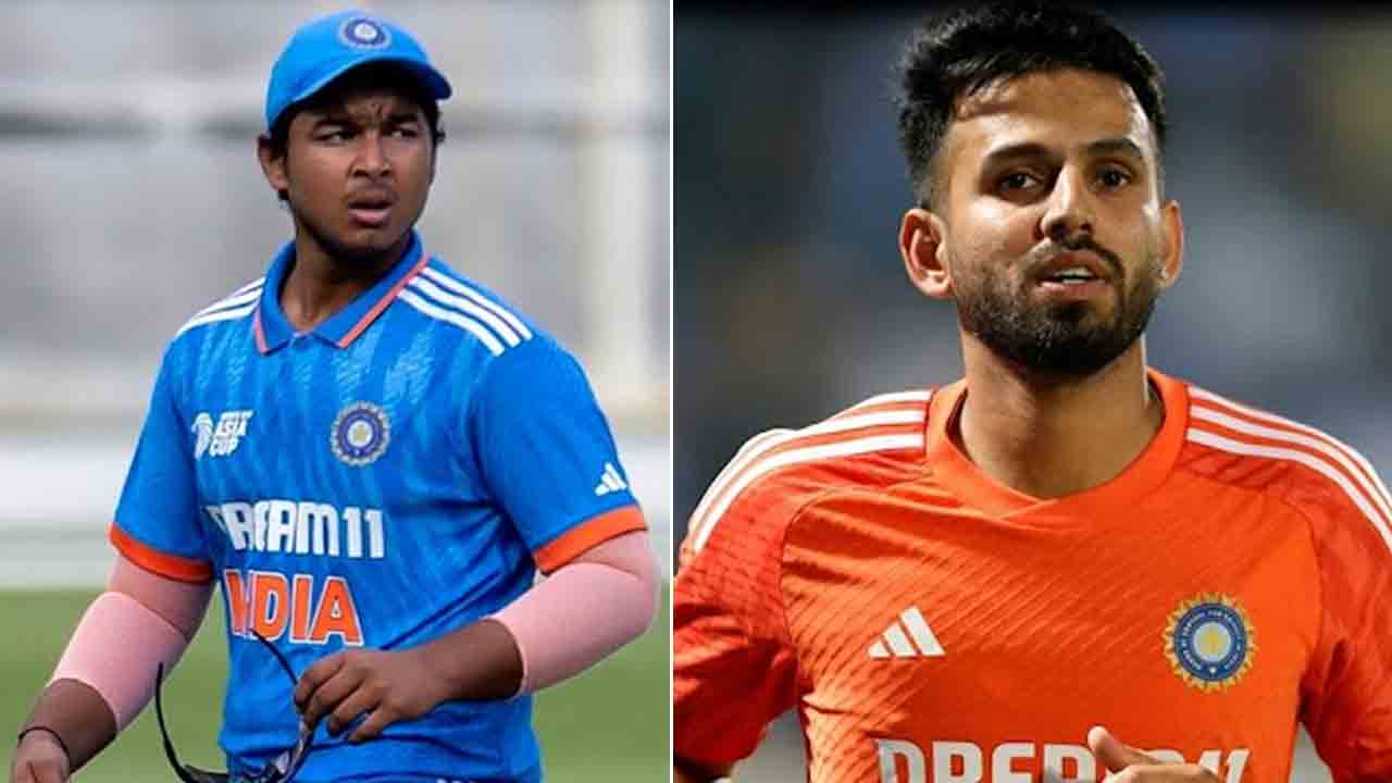 వైభవ్‌, ప్రియాన్ష్‌కు చోటు