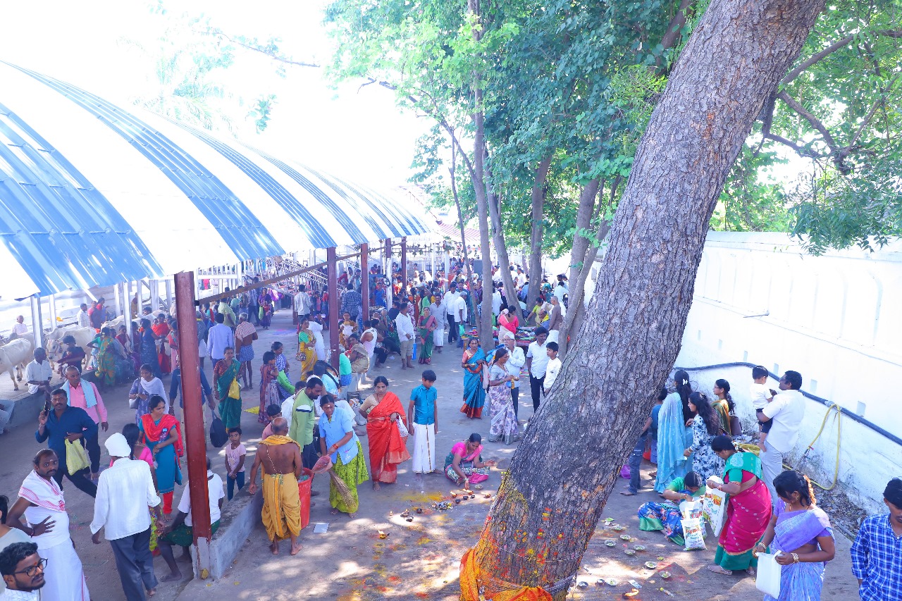 Vemulawada | వేములవాడ టౌన్‌  : కార్తీకమాసం మూడోవారం సందర్భంగా ప్రసిద్ధ పుణ్యక్షేత్రమైన వేములవాడ పార్వతీ రాజరాజేశ్వరస్వామివారి ఆలయానికి  సోమవారం వివిధ  ప్రాంతాల నుంచి భక్తులు వేలాదిగా తరలివచ్చారు. దీంతో రాజన్న క్షేత్రం, భీమేశ్వరాలయం ప్రాంగణాల్లో సందడి నెలకొంది.