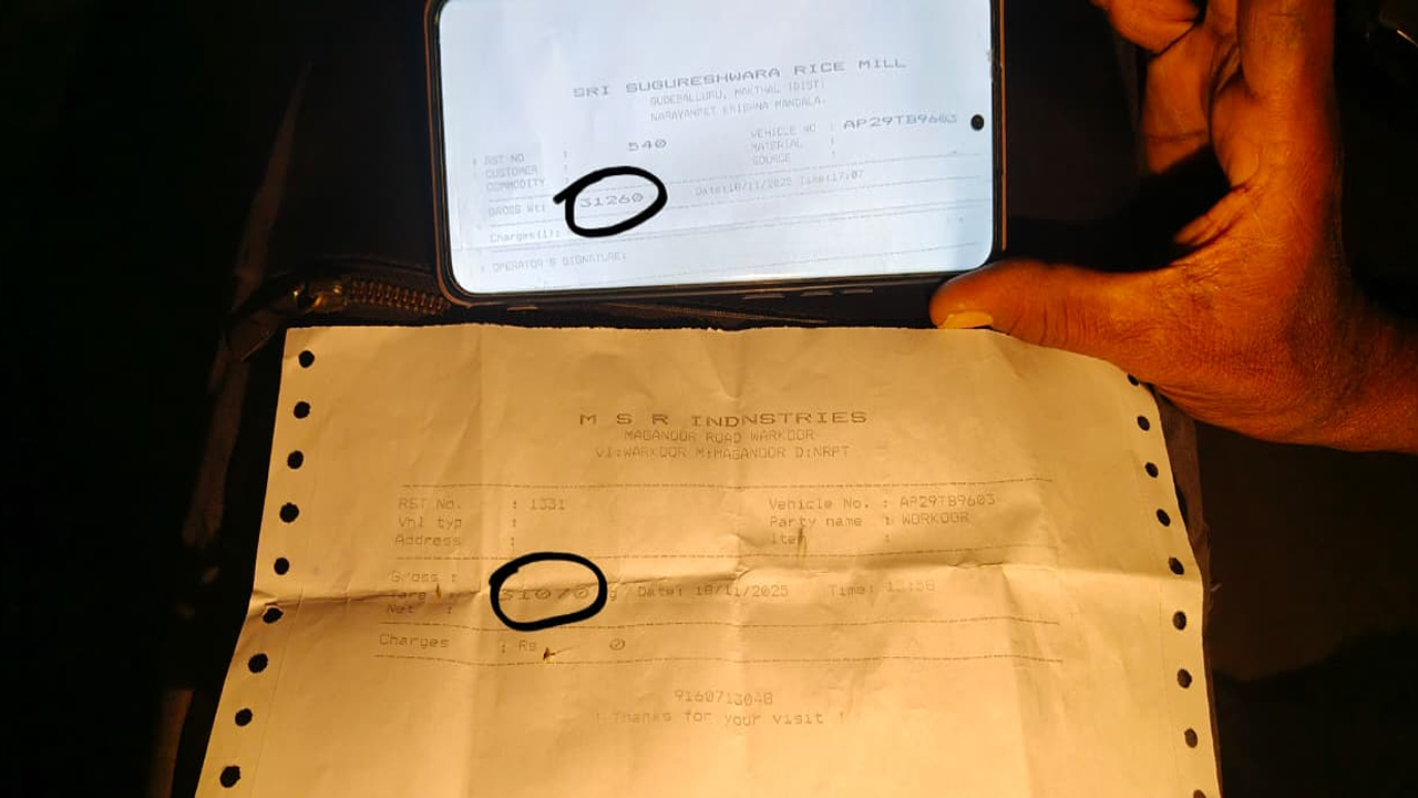 Maganoor | వేబ్రిడ్జిలో అవకతవకలు.. రైస్‌మిల్లును మూసేయాలని రైతుల డిమాండ్‌..