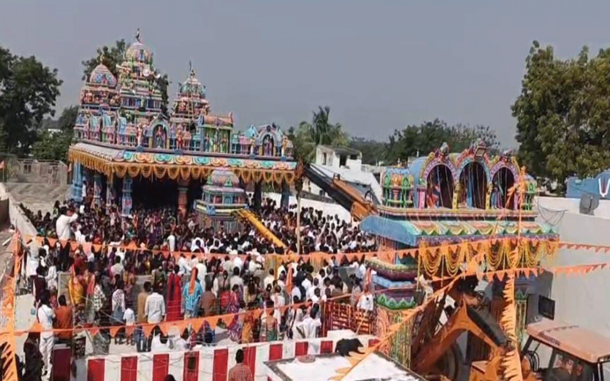 Penpahad : అనంతారంలో వైభ‌వంగా ప్రసన్న వేంకటేశ్వర ఆలయ ప్రతిష్ఠోత్స‌వాలు