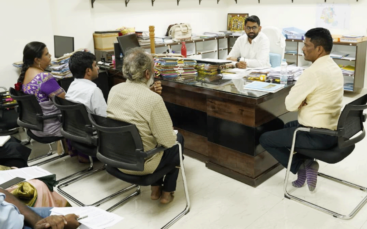 Bhadradri Kothagudem : చిన్ననీటి వనరుల గణనను పకడ్బందీగా నిర్వహించాలి : కలెక్టర్ జితేశ్‌ వి. పాటిల్