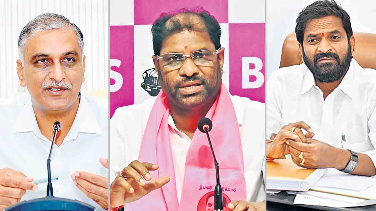 అక్రమ కేసుపై భగ్గుమన్న బీఆర్‌ఎస్‌