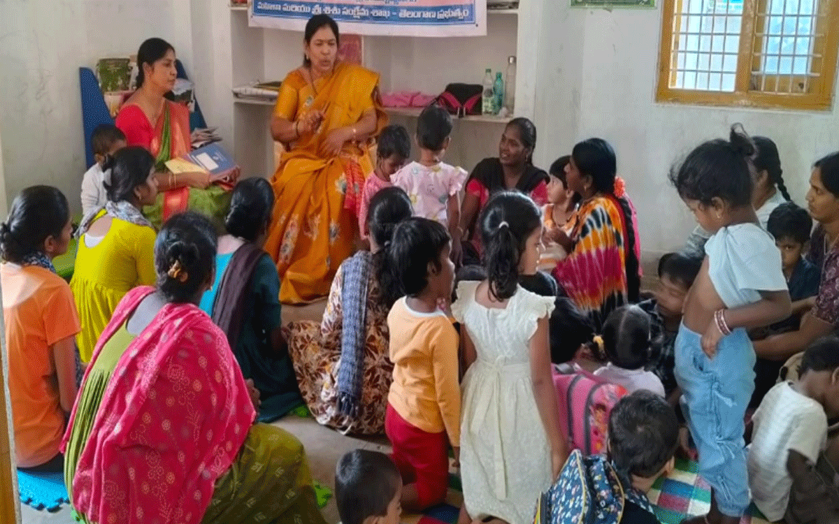 Nilagiri : ల‌బ్ధిదారుల‌కు నాణ్య‌మైన పౌష్టికాహారం అందించాలి : సీడీపీఓ తూముల నిర్మ‌ల‌