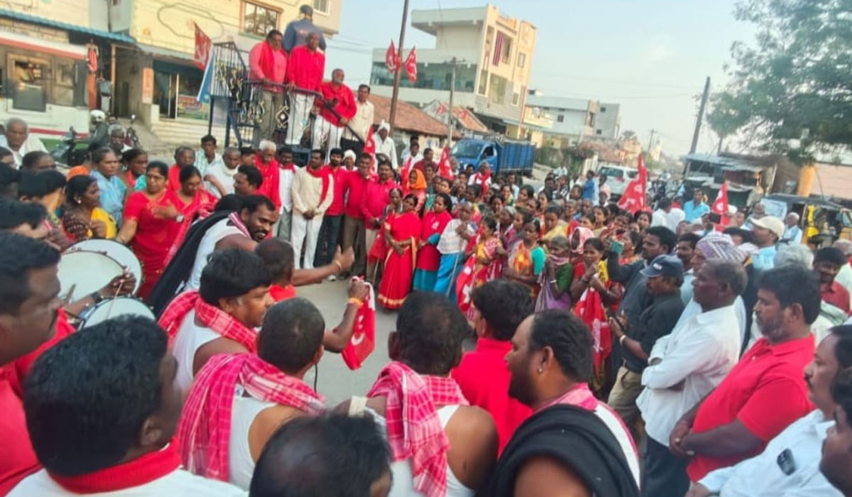 Chigurumamidi | మతోన్మాద పార్టీలను తరిమికొట్టాలి.. ప్రచార జాతలో సీపీఐ నేత చాడ