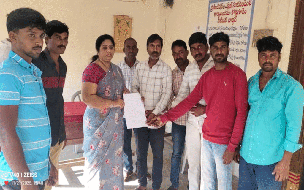 Chandrugonda : 'మా వీధిలో వైన్ షాప్ పెట్టొద్దు'