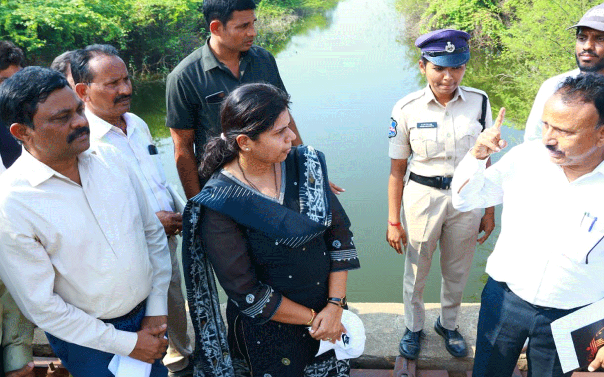 Konda Mallepally : పెండ్లిపాకల బ్యాలెన్సింగ్ రిజర్వాయర్ పునరుద్ధరణకు చర్యలు : కలెక్టర్ ఇలా త్రిపాఠి