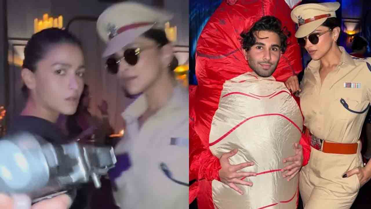 Bollywood Halloween | బాలీవుడ్‌లో హాలోవెన్ పార్టీ.. లేడి సింగంగా దీపికా.. టాంబ్ రైడ‌ర్‌గా ఆలియా భ‌ట్