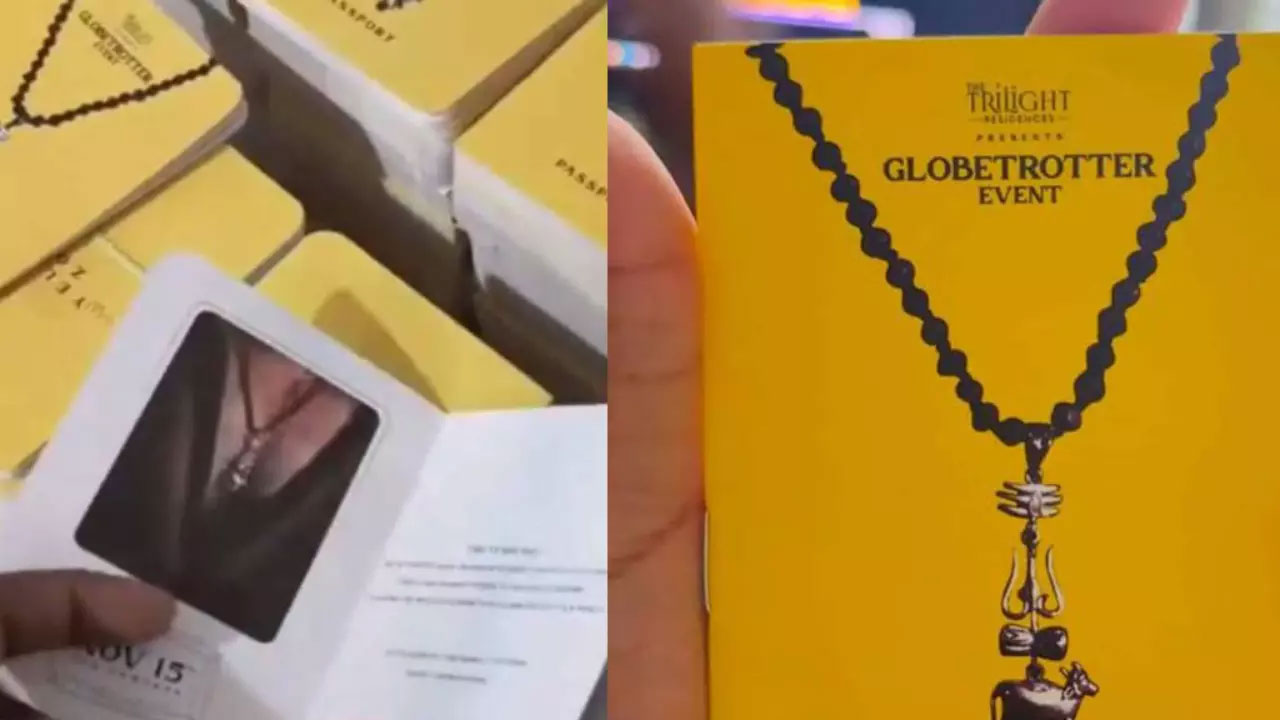 Globe Trotter | పాస్ పోర్ట్ త‌ర‌హాలో గ్లోబ్ ట్రాట‌ర్ ఈవెంట్ పాస్.. రాజ‌మౌళి ప్ర‌మోష‌న్ స్ట్రాట‌జీ మాములుగా లేదు..!