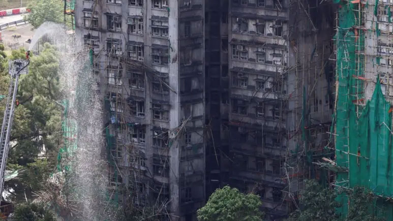 Hong Kong: హాంగ్‌కాంగ్ అగ్నిప్ర‌మాదంలో 128కి చేరిన మృతుల సంఖ్య‌