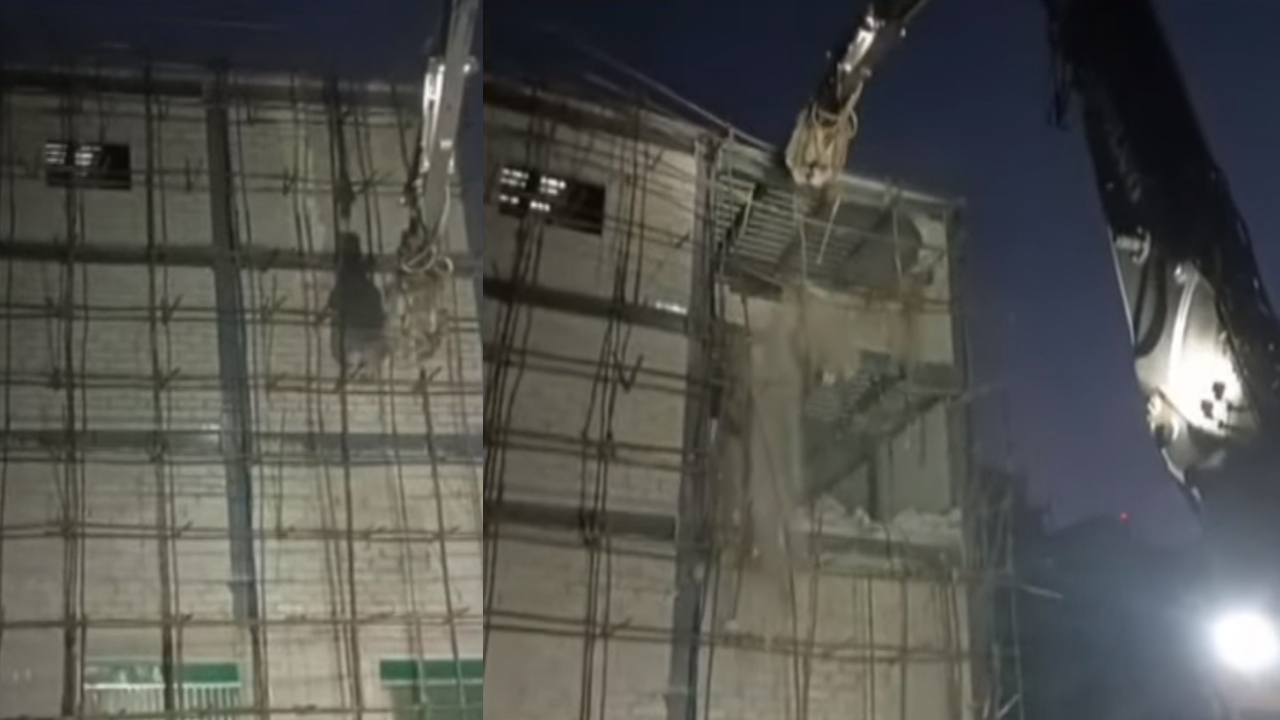 HYDRA | గచ్చిబౌలిలో హైడ్రా కూల్చివేతలు..