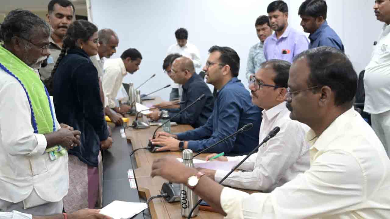 Prajavani | ప్రజావాణికి వచ్చే ఫిర్యాదులు సత్వరమే పరిష్కరించాలి : కలెక్టర్‌ ప్రతీక్‌జైన్‌