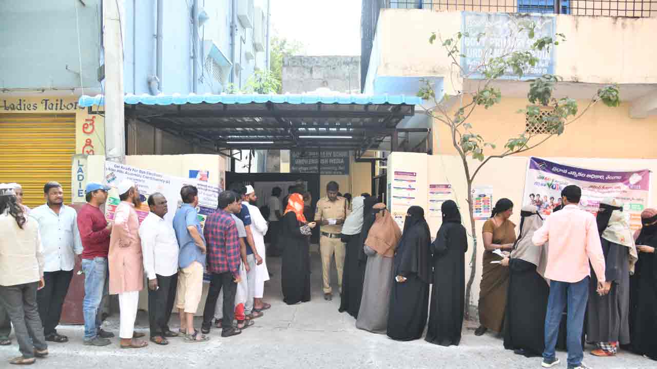 Jubilee Hills By Poll | జూబ్లీహిల్స్ ఉప ఎన్నిక‌లో 48.24 శాతం పోలింగ్ న‌మోదు