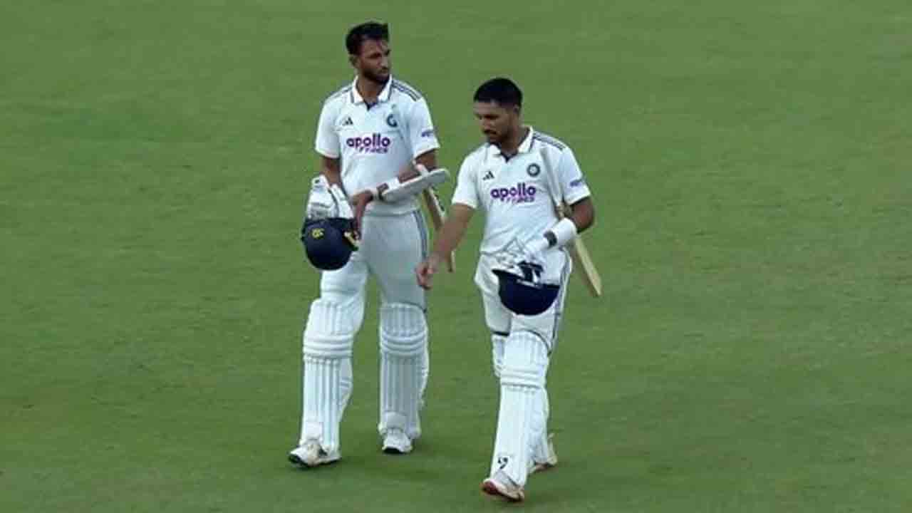 INDA vs SAA | పంత్, రాహుల్ ఫ్లాప్.. అజేయ శతకంతో భారత ‘ఏ’ను ఆదుకున్న జురెల్..!