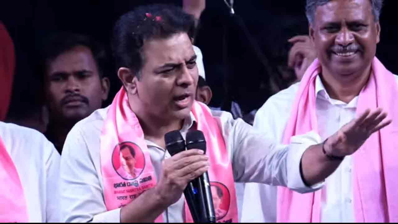 KTR | హైడ్రా రాక్ష‌సిని త‌రిమికొట్టాలి.. జూబ్లీహిల్స్ నియోజ‌క‌వ‌ర్గ ప్ర‌జ‌ల‌కు కేటీఆర్ పిలుపు