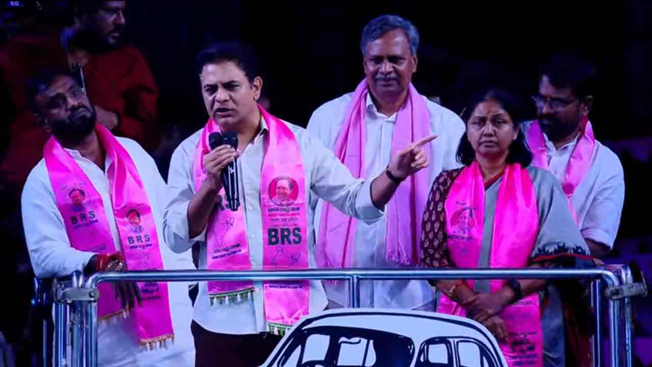 KTR | 14 త‌ర్వాత తెలంగాణలో కొత్త తుపాను.. ఎవడెవడు ఎగిరి పడుతున్నాడో వాడి తోక కట్ చేస్తా : కేటీఆర్