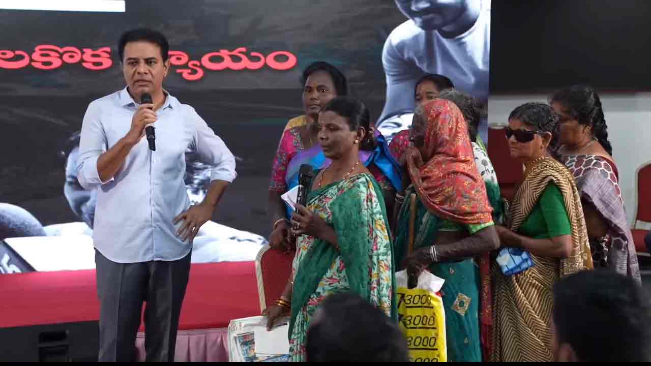 KTR | 500 రోజుల్లో కేసీఆర్ ప్ర‌భుత్వం వ‌స్తుంది.. హైడ్రా బాధితుల‌కు న్యాయం చేస్తాం : కేటీఆర్