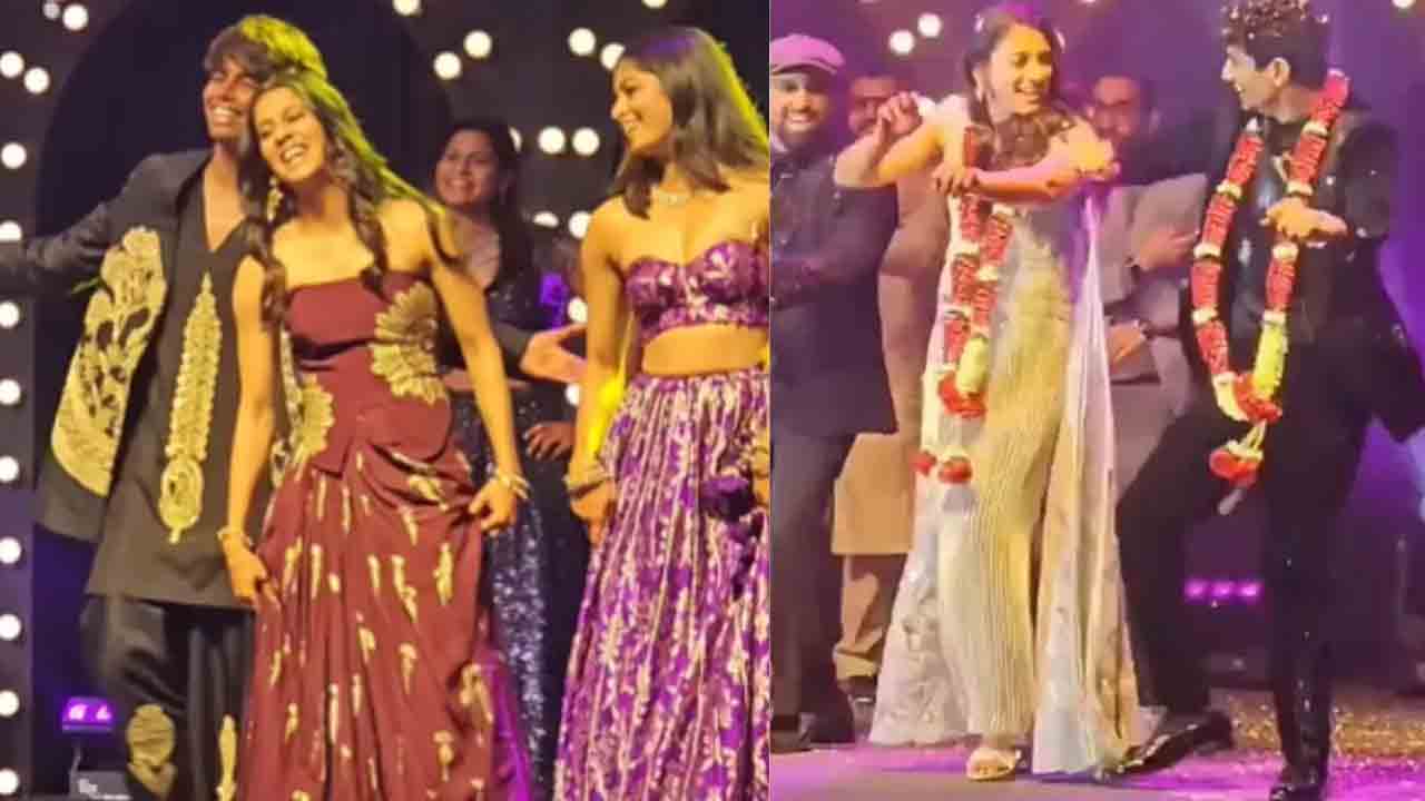 Smriti Mandhana | సంగీత్‌లో అదరగొట్టిన మంధాన.. భారత క్రికెటర్ల డాన్స్‌కు ఆహుతులు ఫిదా..!