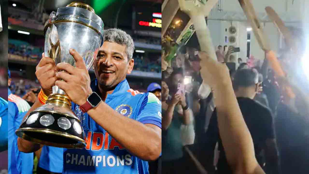 Anmol Mazumdar | వరల్డ్ కప్ కోచ్‌కు ఘన స్వాగతం.. ‘గార్డ్ ఆఫ్ హానర్‌’ వీడియో చూసేయండి..!