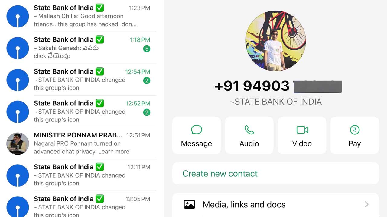 Telangana | తెలంగాణ మంత్రుల వాట్సాప్‌ గ్రూపులు హ్యాక్‌!