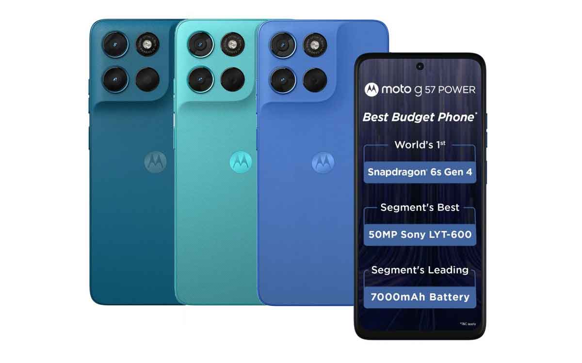 moto g57 Power | మిలిట‌రీ గ్రేడ్ క్వాలిటీ, భారీ బ్యాట‌రీతో లాంచ్ అయిన మోటోరోలా కొత్త స్మార్ట్ ఫోన్‌.. ధ‌ర త‌క్కువే..!