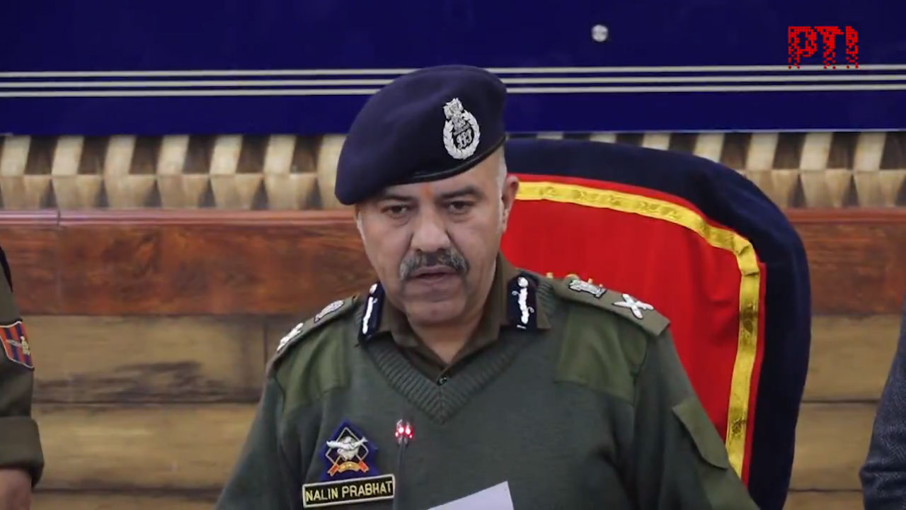 DGP Nalin Prabhat:  ఆ పేలుడులో ఉగ్ర కోణం లేదు: డీజీపీ న‌ళిన్ ప్ర‌భాత్‌