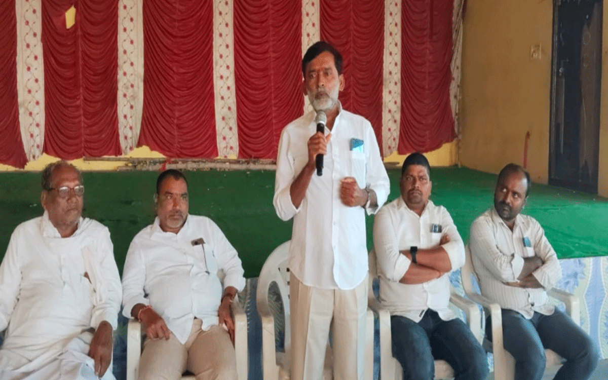 Kattangur : నియంత‌లా వేముల వీరేశం : మాజీ జడ్పీటీసీ నర్సింహ్మ