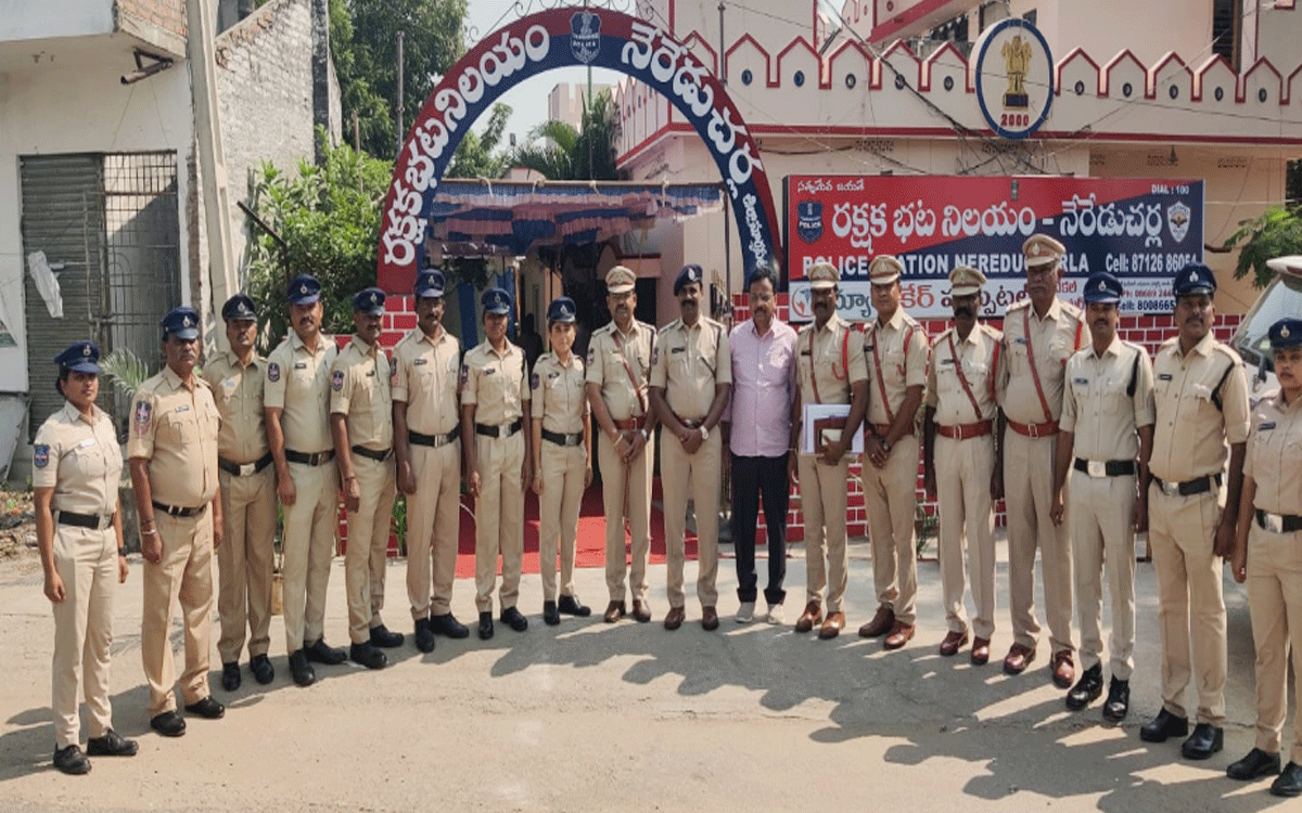 Nereducherla : మెరుగైన సేవలతో ప్రజలకు భరోసా : ఎస్పీ న‌ర‌సింహ‌