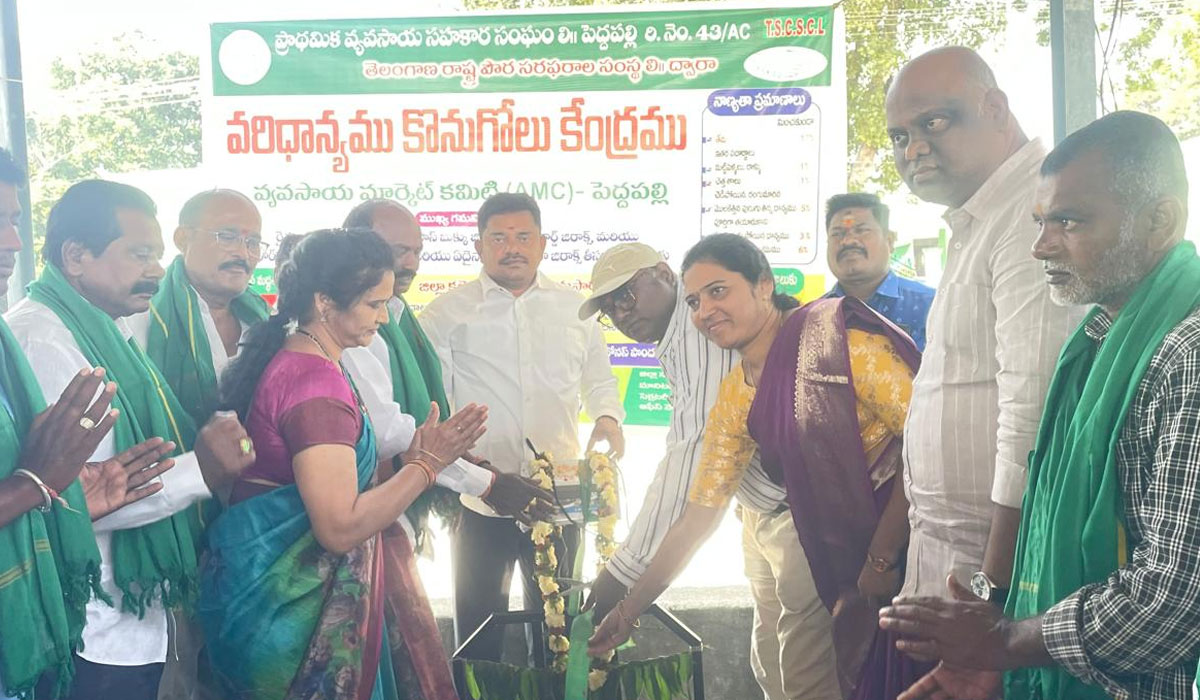 Peddapally | రైతులకు ఇబ్బందులు లేకుండా ధాన్యం కొనుగోలు.. పెద్దపల్లి అదనపు కలెక్టర్‌ దాసరి వేణు