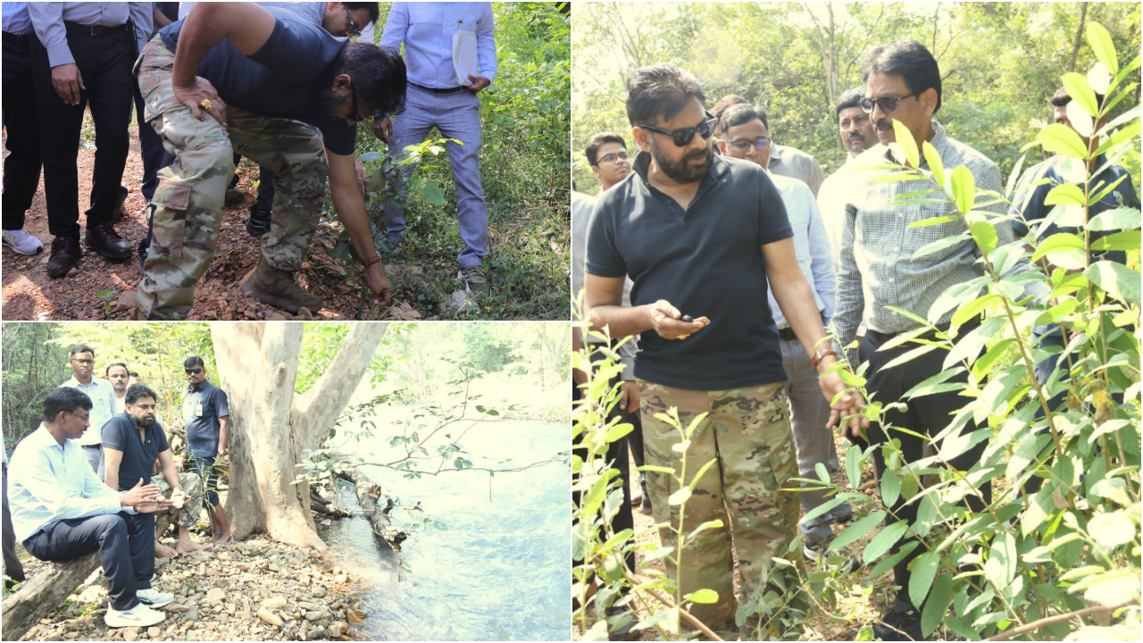 Pawan Kalyan | తిరుపతి మామండూరు అడవుల్లో పవన్‌ కల్యాణ్‌ పర్యటన.. రెండు కిలోమీటర్లు కాలినడకన ప్రయాణం