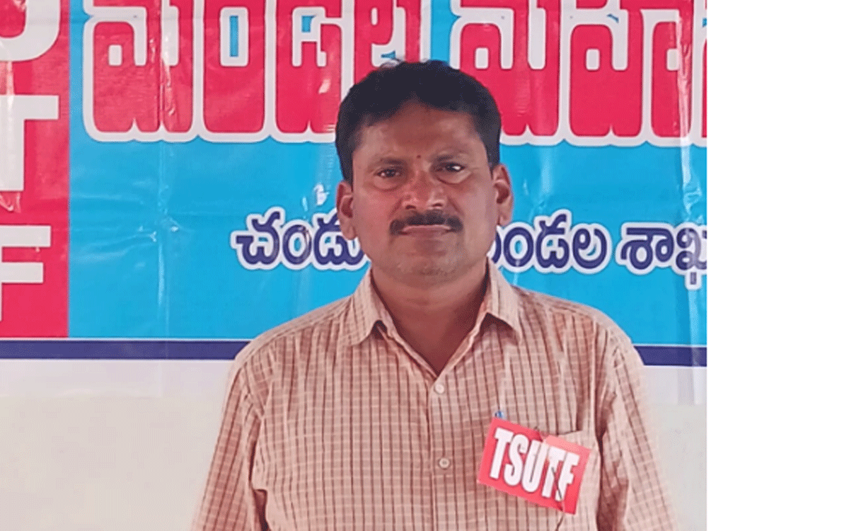 Chandur : యూటీఎఫ్ చండూరు మండలాధ్య‌క్షుడిగా నాంపల్లి సైదులు