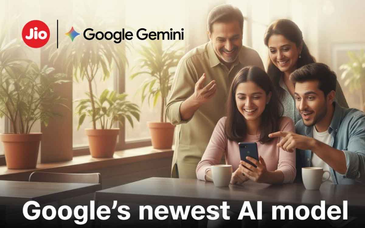 Reliance Jio | రిల‌య‌న్స్ జియో క‌స్ట‌మ‌ర్ల‌కు బంప‌ర్ ఆఫ‌ర్‌.. ఇప్పుడు గూగుల్ జెమిని ఏఐ ప్రొ స‌బ్ స్క్రిప్ష‌న్ అంద‌రికీ ఉచిత‌మే..!