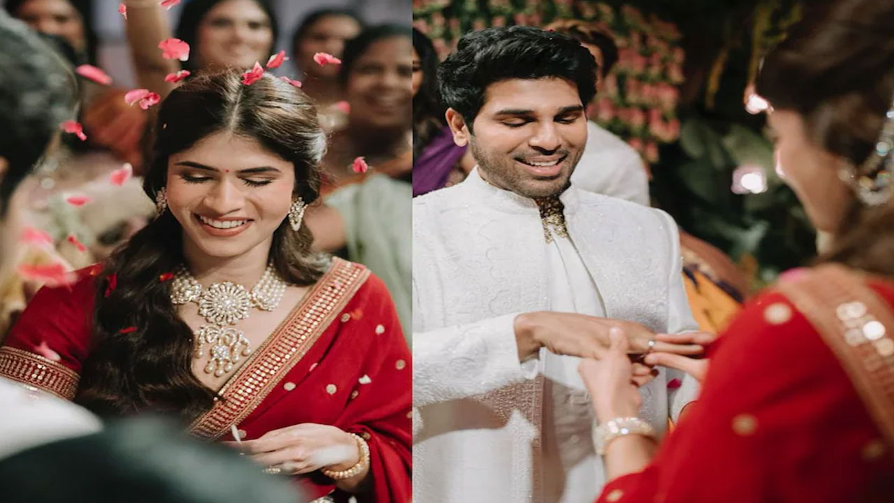 Allu Sirish -Nayanika | మెగా ఫ్యామిలీ స‌మ‌క్షంలో అట్ట‌హాసంగా అల్లు శిరీష్‌- న‌య‌నిక‌ నిశ్చితార్థం.. ఫొటోలు వైర‌ల్