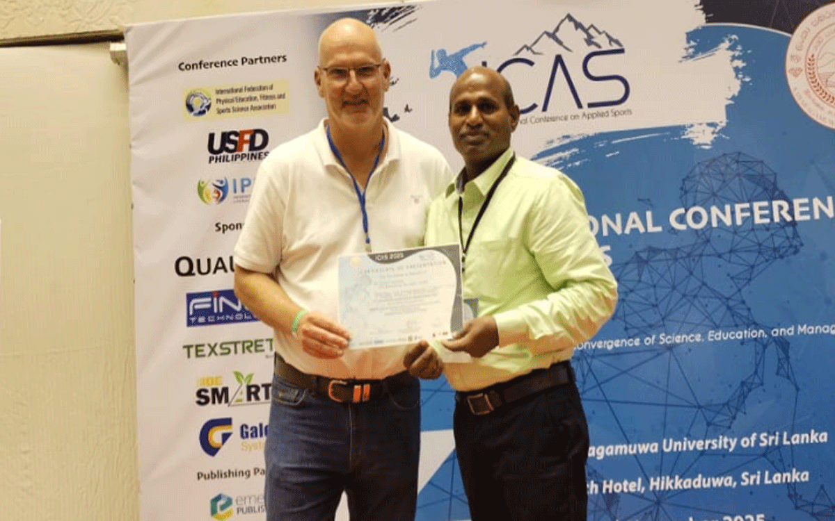 Ramagiri : అంతర్జాతీయ సెమినార్లో ఎంజీయూ అసిస్టెంట్ ప్రొఫెసర్ శ్రీనివాస్రెడ్డి ప్రసంగం