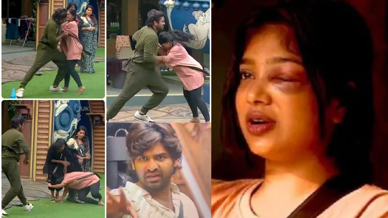 Bigg Boss | ఆందోళ‌న క‌లిగిస్తున్న బిగ్ బాస్ టాస్క్‌లు.. మొహం వాచిపోయేలా కొట్టుకున్నారుగా..!