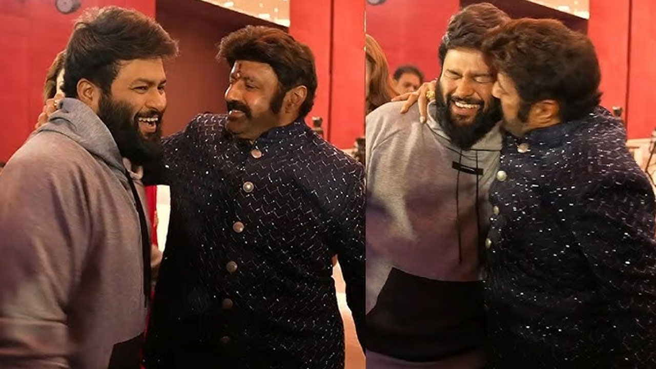 Bala Krishna | అఖండ 2 టైటిల్ సాంగ్ లాంచ్ ఈవెంట్‌లో బాలయ్య సంద‌డి .. హిందీ స్పీచ్ , తమన్‌తో సరదా