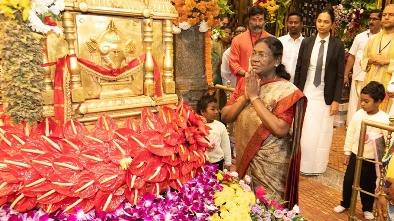 Droupadi Murmu | తిరుమల శ్రీవారిని దర్శించుకున్న రాష్ట్రపతి ద్రౌపదీ ముర్ము