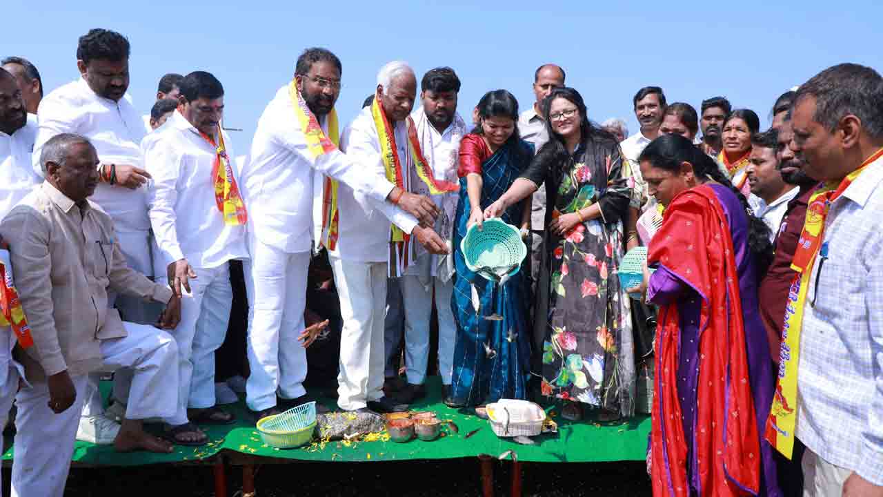 Vakiti Srihari | స్టేషన్ ఘన్‌పూర్‌లో చేప పిల్లల ఉత్పత్తి కేంద్రం ఏర్పాటుకు కృషి : మంత్రి వాకిటి శ్రీహరి