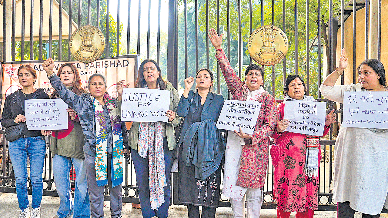 సెంగార్‌కు బెయిల్‌పై నిరసన జ్వాలలు