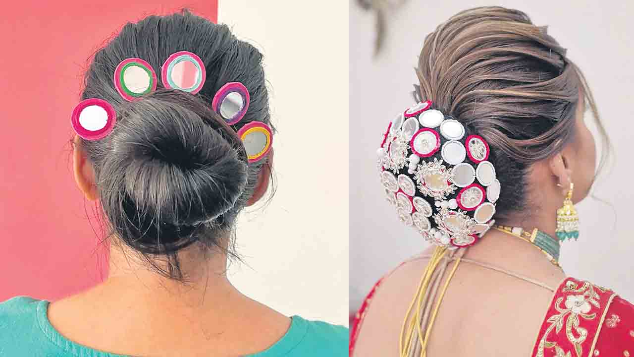 సిగకు అద్దాల సోకు!