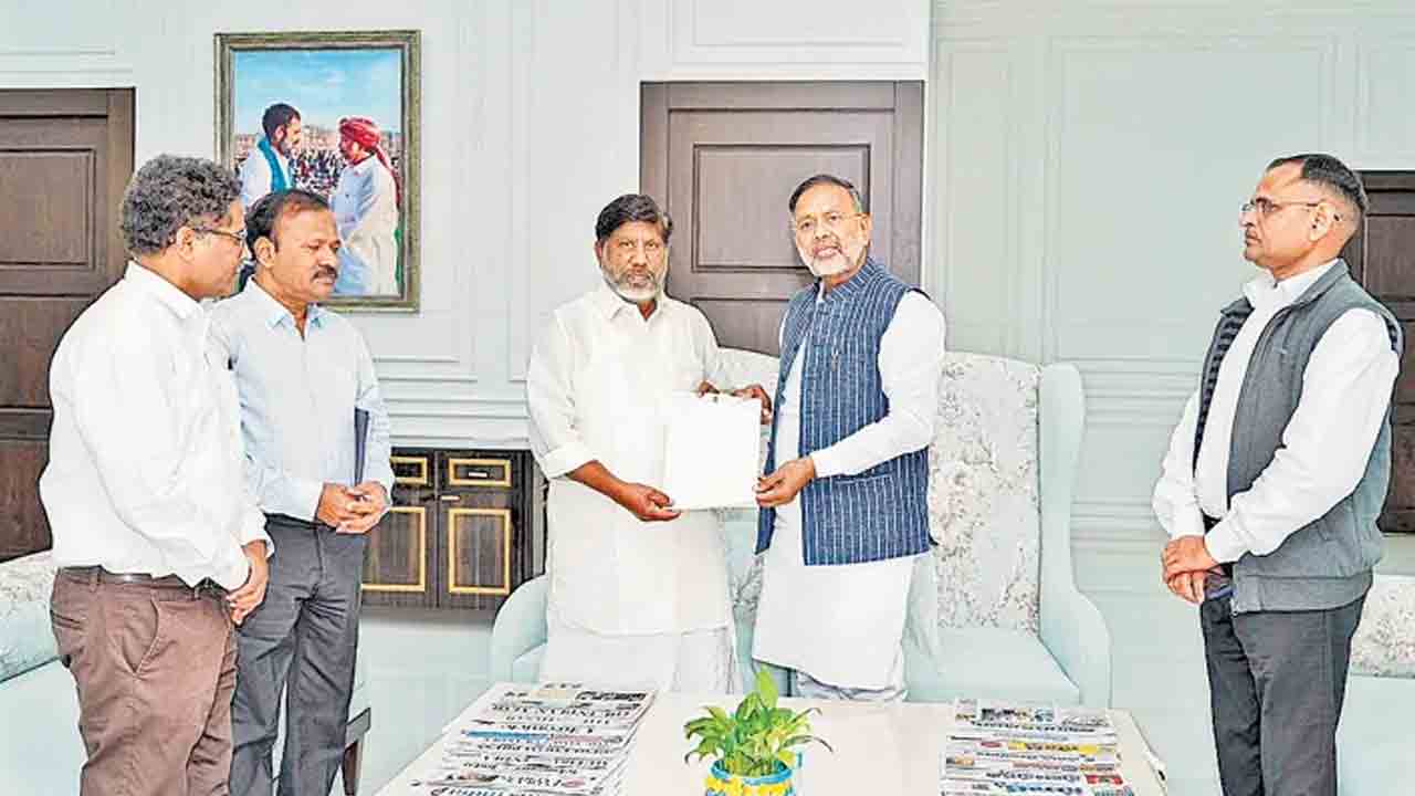 సింగరేణితో కలిసి రాజస్థాన్‌ సోలార్‌ ప్రాజెక్టు